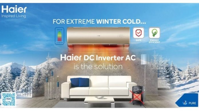 Haeir DC inverter AC, The Solution for Extreme Winter Cold
