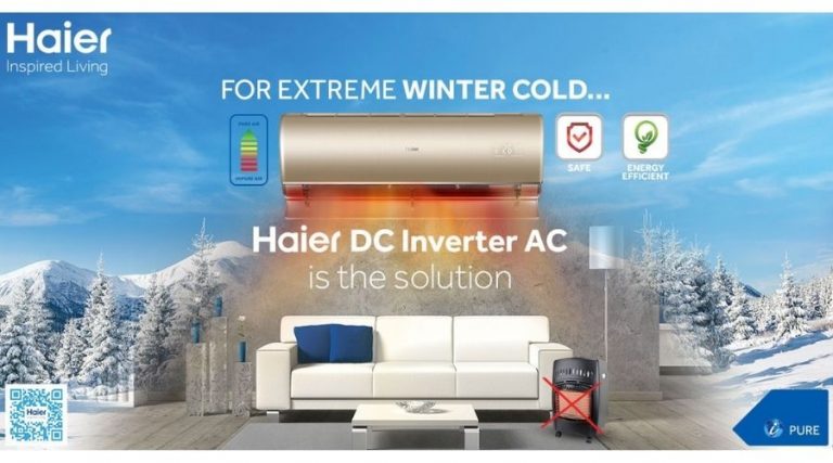 Haier DC inverter AC, The Solution for Extreme Winter Cold