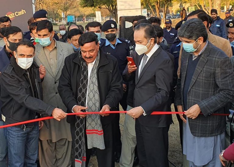 Sheikh Rashid Inaugurates The Jazz Drive-In Cinema at Islamabad