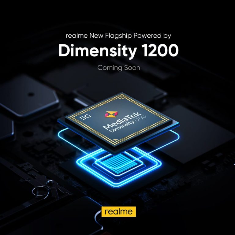 Realme to release a 5G smartphone equipped with MediaTek’s Dimensity 1200