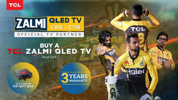 TCL Launches QLED C815 and C716 as 'Zalmi TV' ahead of HBL PSL 6