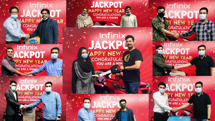 Infinix Announces Jackpot Campaign Winners