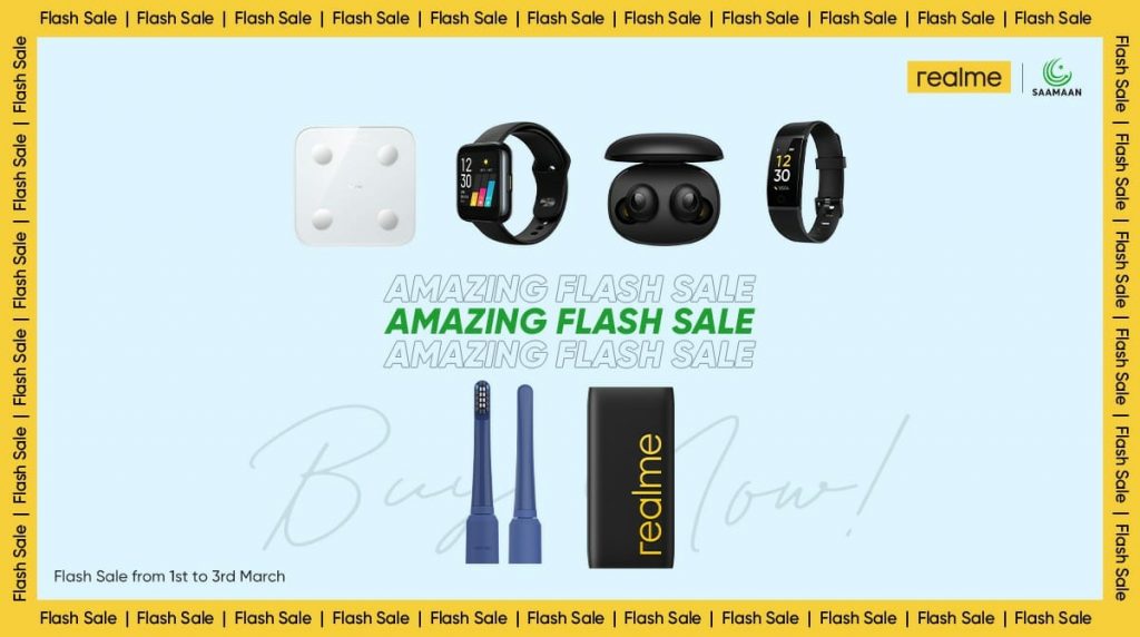 realme flash sale