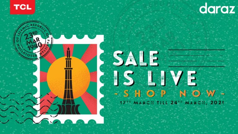 TCL and Daraz collaborates for Pakistan Day Sale 2021