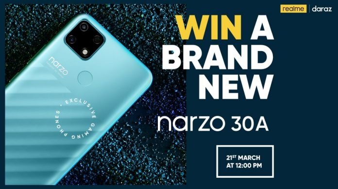 realme to launch the Narzo 30A for Ultimate Gaming