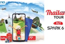 TECNO offers a ‘Thailand Tour’ on every Spark 6 Go purchase! TECNO offers a Thailand Tour on every Spark 6 Go purchase!