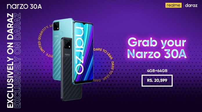 Realme Launches Gaming Beast Narzo 30A with MediaTek Helio G85 processor and 6000mAh Battery