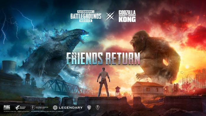PUBG Mobile to release exclusive 'Kings Godzilla & Kong' In-Game Collaboration With Legendary Entertainment