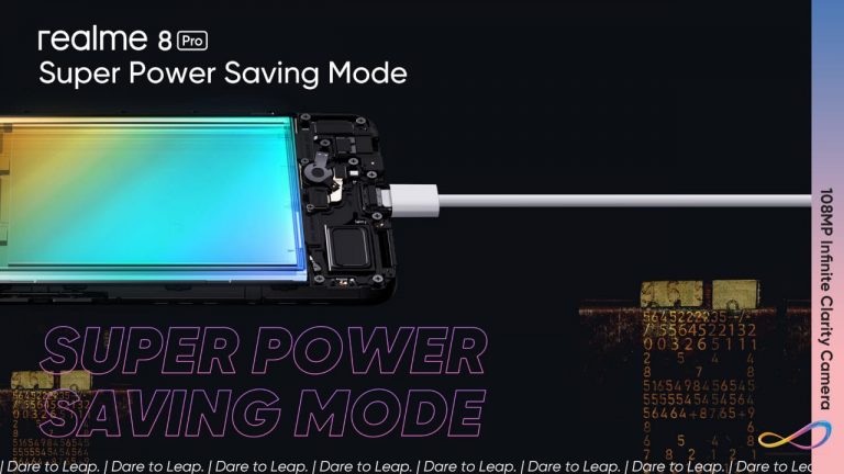 The Realme 8 Series Battery Gets Powered Faster with the 50W SuperDart Charge and Runs Longer