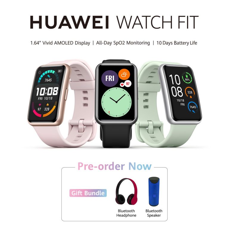 Huawei Watch Fit opens Pre-bookings all over Pakistan