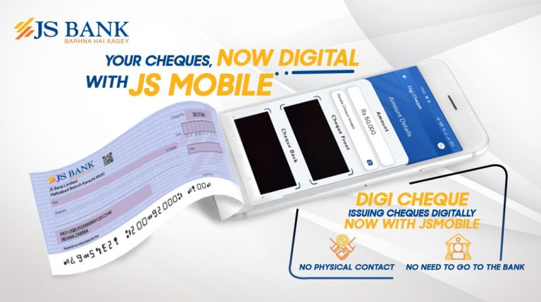 JS Bank Launches Pakistan’s First-Ever 'Digital Cheque Service'