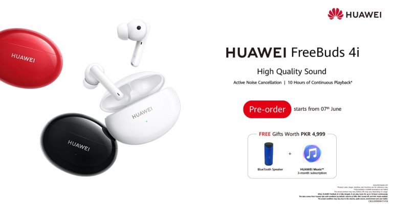 The All New HUAWEI FreeBuds 4i, Last All Day, Music All the Way