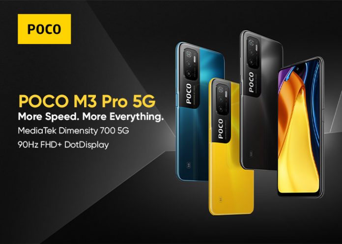 POCO Launches Powerful M3 Pro 5G with “More Speed. More Everything”
