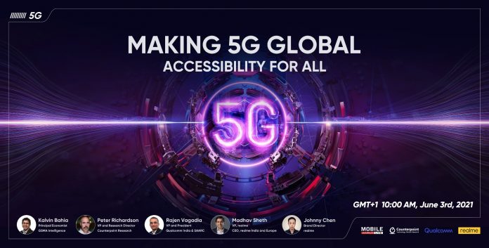 Realme 5G Summit Ends with a Commitment to Bring 5G Phones to 100 Million Young Consumers in Next 3 Years