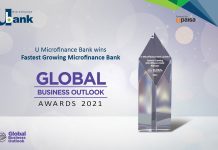 U Bank wins ‘Fastest Growing Microfinance Bank in Pakistan’ at Global Business Outlook Awards, 2021 U Bank wins ‘Fastest Growing Microfinance Bank in Pakistan’ at Global Business Outlook Awards, 2021