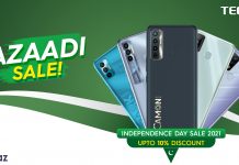 TECNO all set for Daraz Independence Day Sale 2021