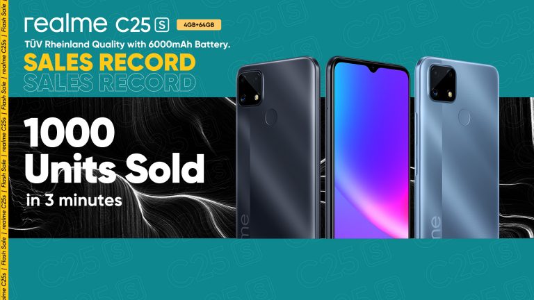 A 128GB Variant of the Entry-level King realme C25s Coming Soon for PKR 26,999/-