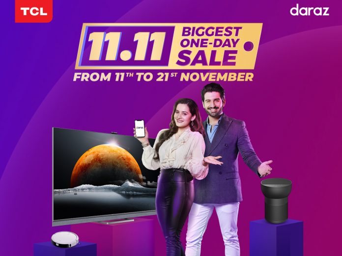 TCL Pakistan and Daraz gear up for the Year's Biggest Sale 'GyaraGyara'