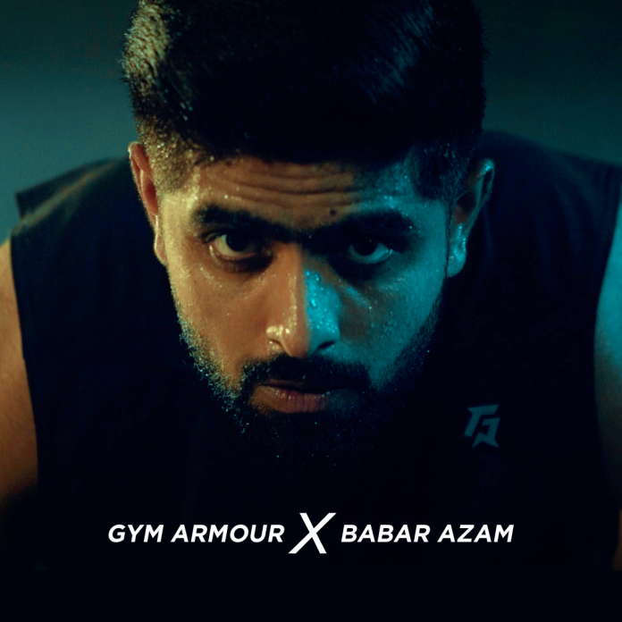 Gym Armour Brand Ambassador Babar Azam