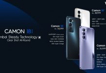 TECNO Launches its much-awaited Camon 18 series in Pakistan