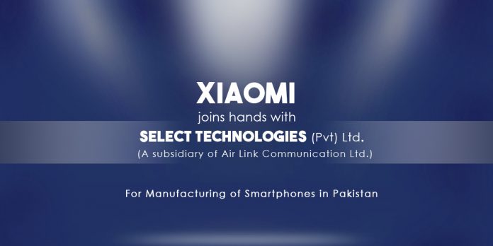 Manufacturing Business Partnership between Xiaomi & Select Technologies (Pvt) Limited