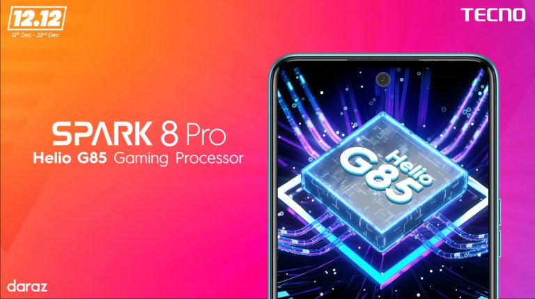 TECNO collaborates with Daraz 12.12 sale to Launch the all-new Spark 8 Pro