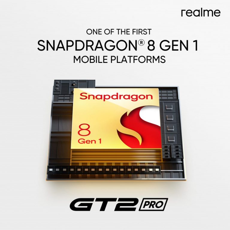 realme GT 2 Pro will come with premium performance powered by the new flagship Snapdragon® 8 Gen 1 Mobile Platform