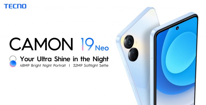 TECNO Camon 19 Neo - High-end Smartphone with affordable price