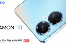 TECNO Launched Camon 19 Pro in Pakistan with 64MP Bright Night Portrait camera with RGBW Technology & 0.98mm Slimmest Bezel