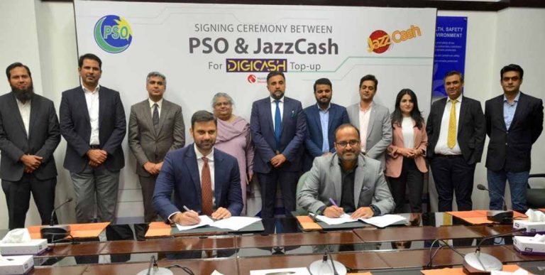 PSO Cards & JazzCash signed digital payment partnership agreement