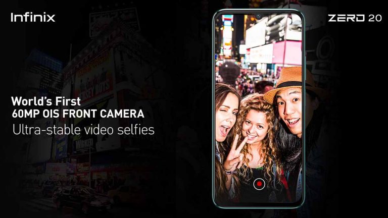It’s Time to Enhance the photographic experience with world’s first 60MP OIS + EIS front camera – Infinix ZERO 20!
