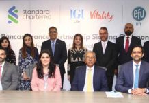Standard Chartered join hands with IGI Life and EFU Life for Bancassurance
