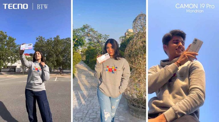 TECNO Initiates #ColorChangingMobile campaign on Tiktok with Top Influencers in Pakistan