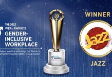 Jazz recognized for its Gender Inclusive Workplace at UN Women Asia-Pacific WEPs Awards