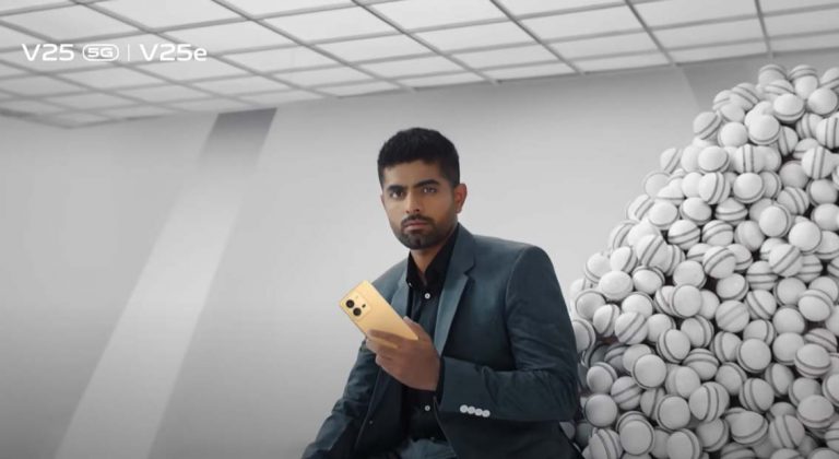 Pakistan’s Number 1 Batsman Babar Azam as the Brand Ambassador for vivo V25 Series in Pakistan