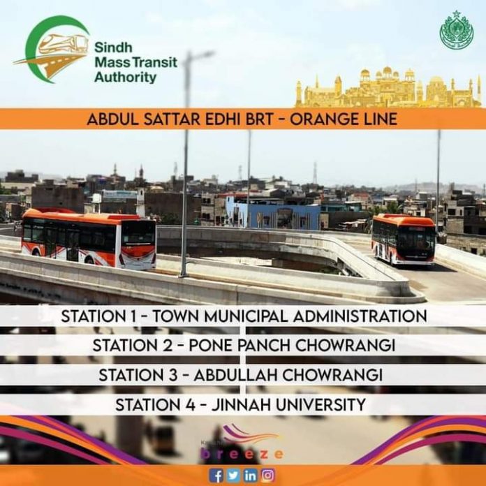 Karachi's Orange Line Bus Timings, Routes, and Ticket Price A Complete