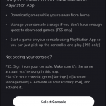 PS5 app download 2