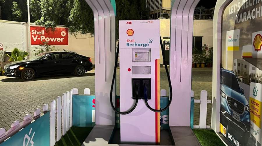 Shell Ev charging station Karachi