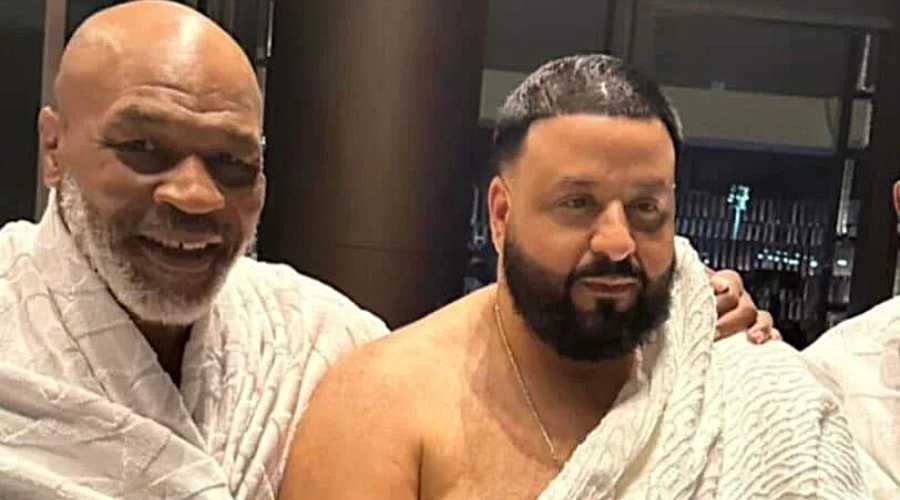 mike tyson and dj khaled
