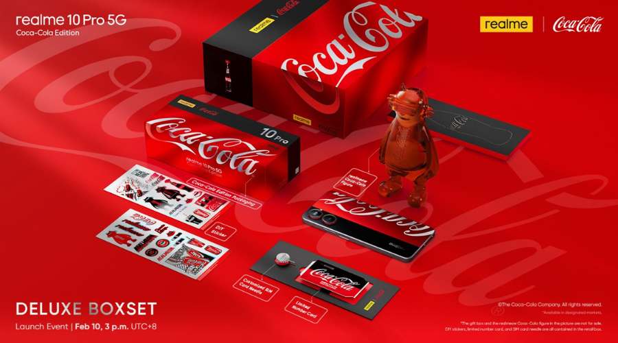 realme coca cola smartphone 