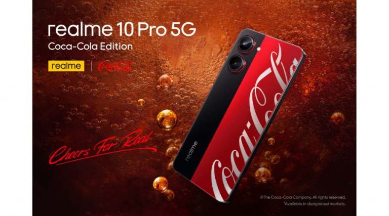 realme coca cola smartphone
