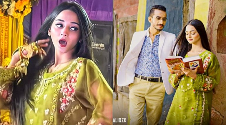 TikToker Ayesha Mano Wears Viral ‘Mera Dil Yeh Pukaray Aja’ Dress in Her Debut Music Video