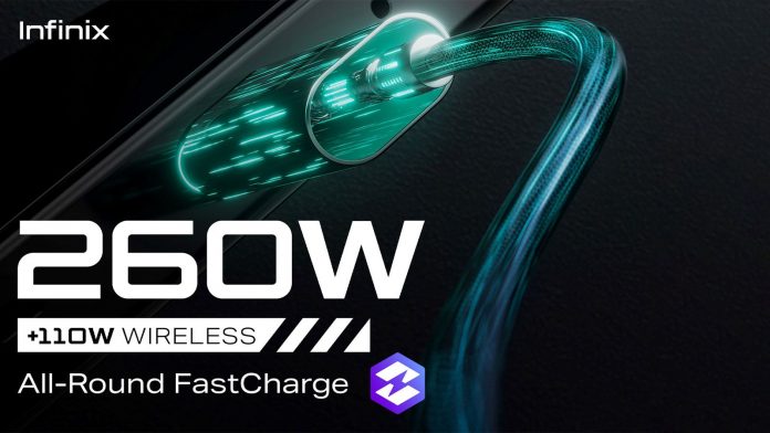 Infinix 260W & 110W-Wireless All-Round Fast Charger