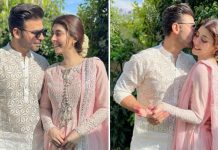 Farhan Saeed & Urwa Hocane Put Separation Rumors to Rest on Eid ul Fitr Farhan Saeed & Urwa Hocane on Eid ul Fitr