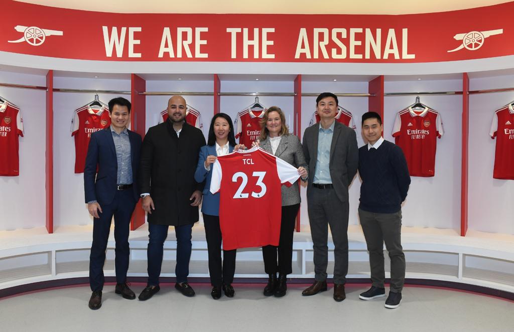 TCL partners with Arsenal 2