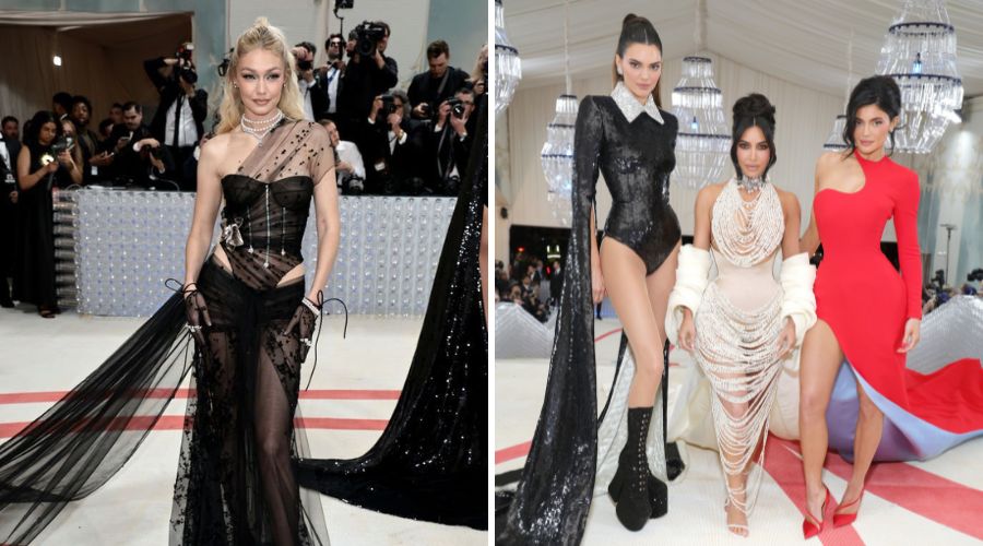 Kim Kardashian, Kylie Jenner, Gigi Hadid and Kendall Jenner