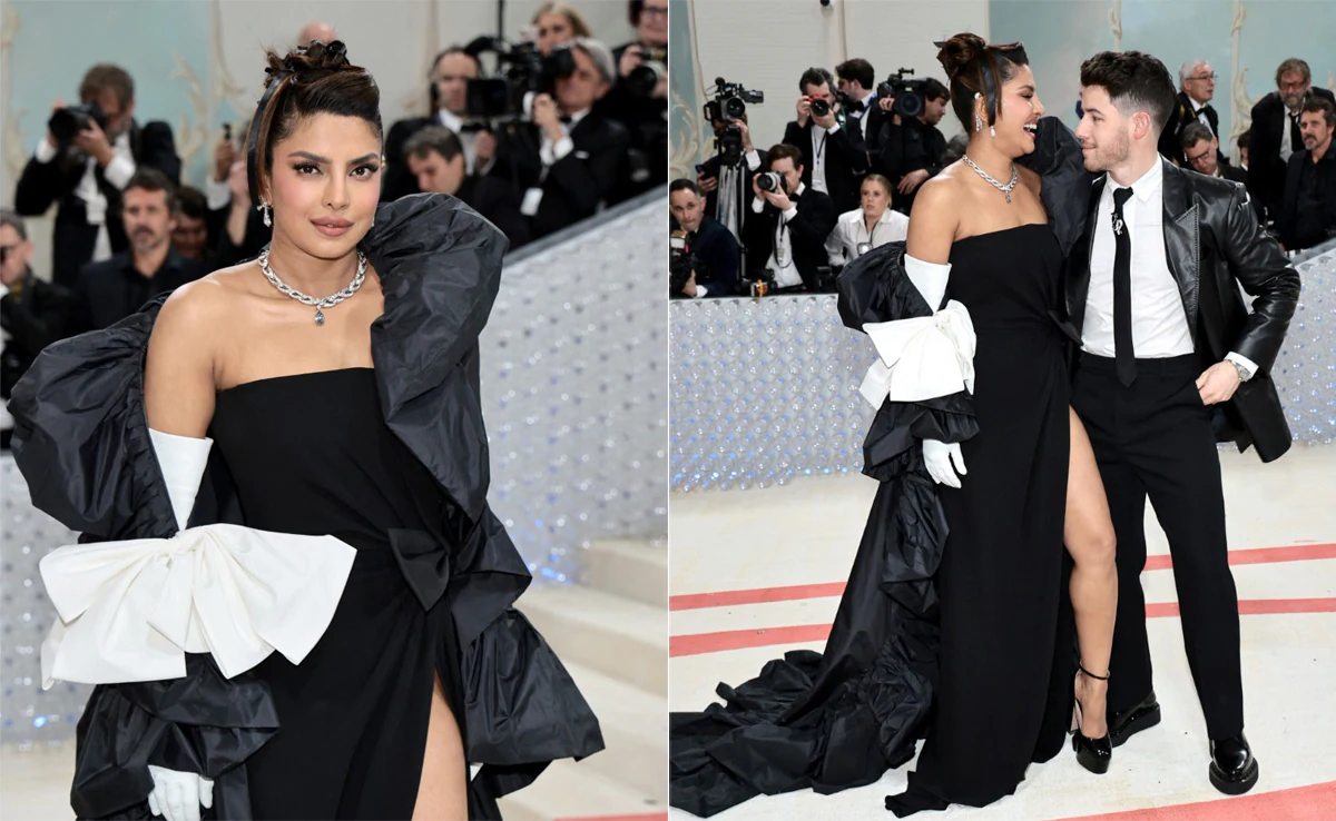 In addition to Hollywood's elite, Indian stars like Priyanka Chopra and Alia Bhatt also shone brightly at the Met Gala. The "Gangubai Kathiwadi" actress made a splash with her first-ever appearance at the event. Bhatt, who recently welcomed a baby girl with husband Ranbir Kapoor, turned heads in a pearl gown by designer Prabal Gurung. The dress was inspired by supermodel Claudia Schiffer's 1992 Chanel bridal look and looked stunning on Bhatt.