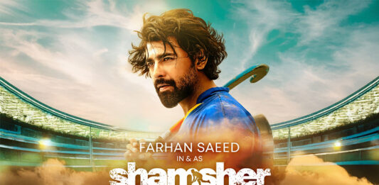First Look Unveiled: Farhan Saeed in Upcoming tapmad Original ‘Shamsher’, to air on tapmad Entertainment.