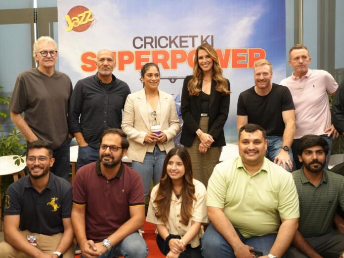 Jazz Hosts PSL X Trophy Showcase Featuring Cricket Legends at Its World Headquarters