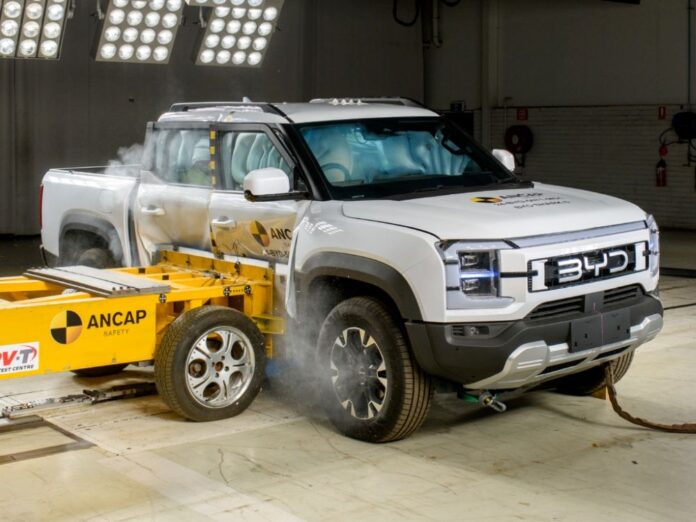 BYD Shark 6 Secures 5-Star ANCAP Safety Rating in Global Pickup Market